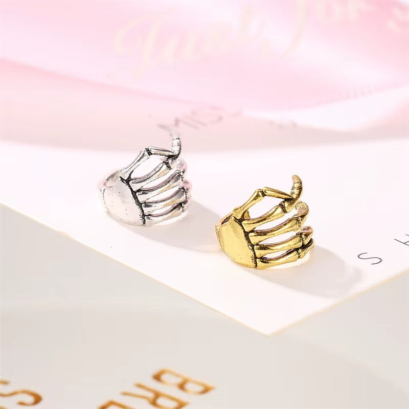 Fausses boucles d'oreilles homme clip or et argent ear cuff