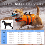 GILET DE SAUVETAGE POUR CHIEN