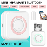 IMPRIMANTE PHOTO PORTABLE BLUETOOTH