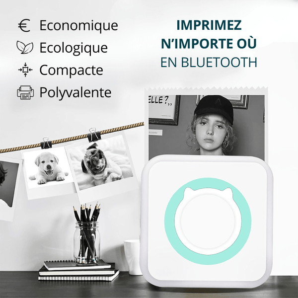 Imprimante Photo Portable Bluetooth – La Boutique Des Hommes