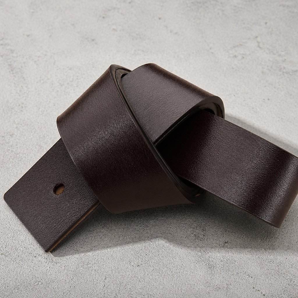 Des Finitions Exemplaires - Lanière de Ceinture Homme en Cuir pour Boucle à Ardillon