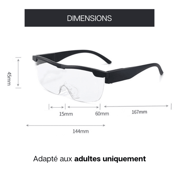 LUNETTES LOUPES DE LECTURE