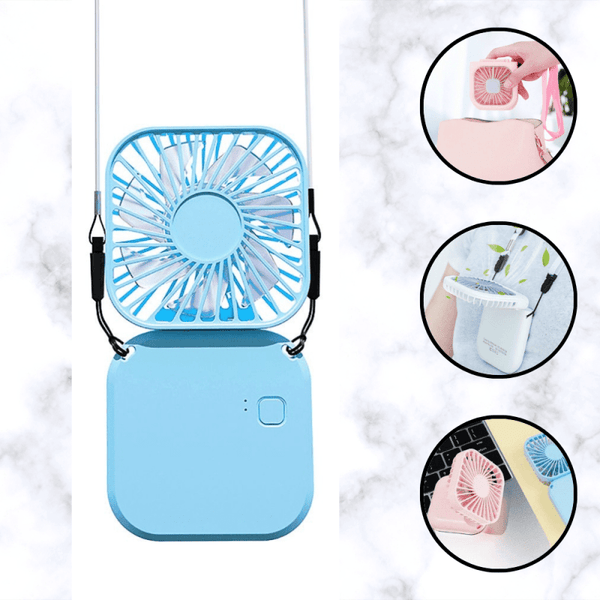 MINI VENTILATEUR DE COU USB