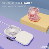 MINI VENTILATEUR DE COU USB