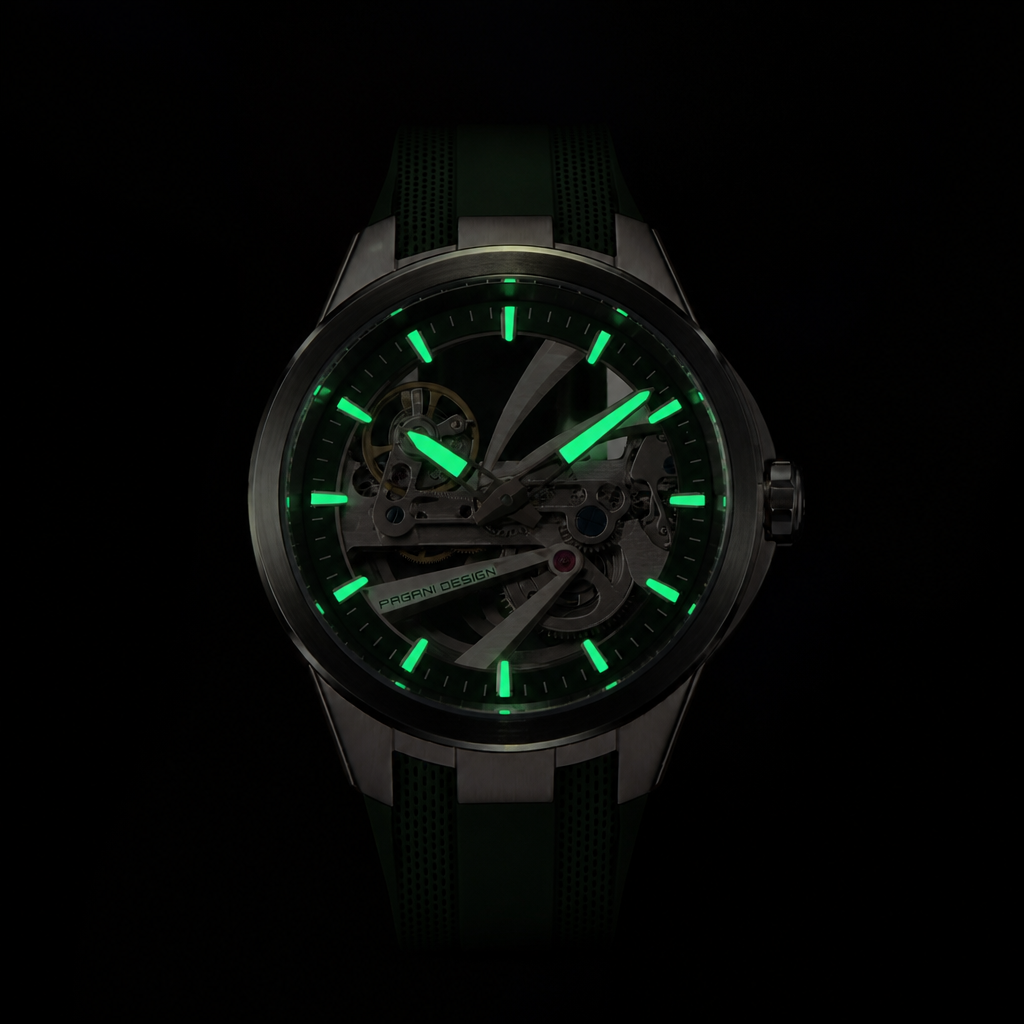 Des Finitions Exemplaires - Montre Automatique Étanche Homme Squelette, modèle Léopold