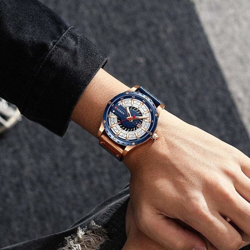 Montre Quartz Bracelet Cuir