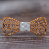 NOEUD PAPILLON BOIS POUR MARIAGE