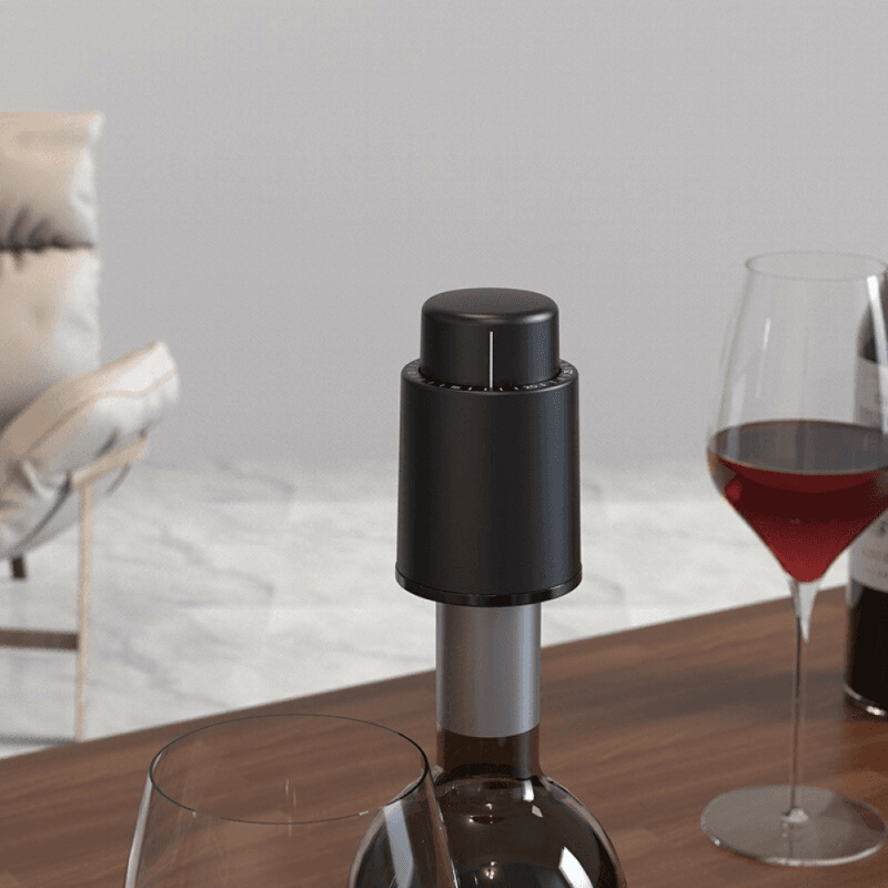 Ouvre-bouteille électrique ONE TOUCH KC85 - Ouverture Sans Effort - Pour Bouchons 12-52mm - Blanc