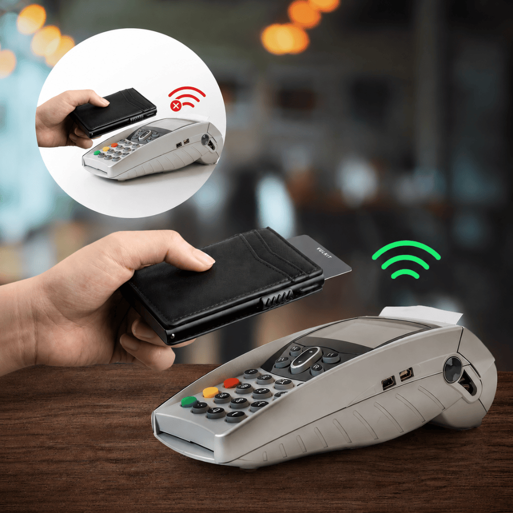 Protection RFID du porte-cartes contre le paiement sans contact 