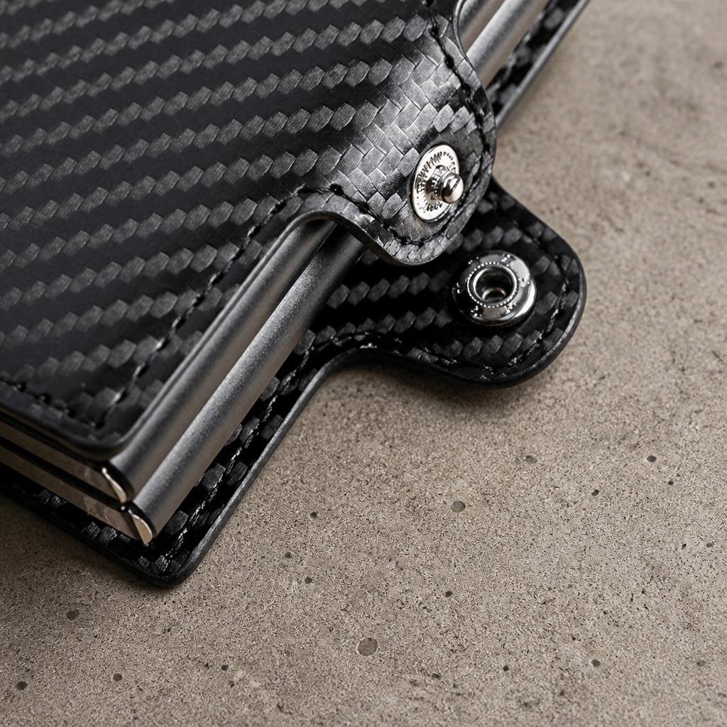 Des Finitions Exemplaires - Porte-Cartes Homme Sécurisé RFID Boîtier Aluminium