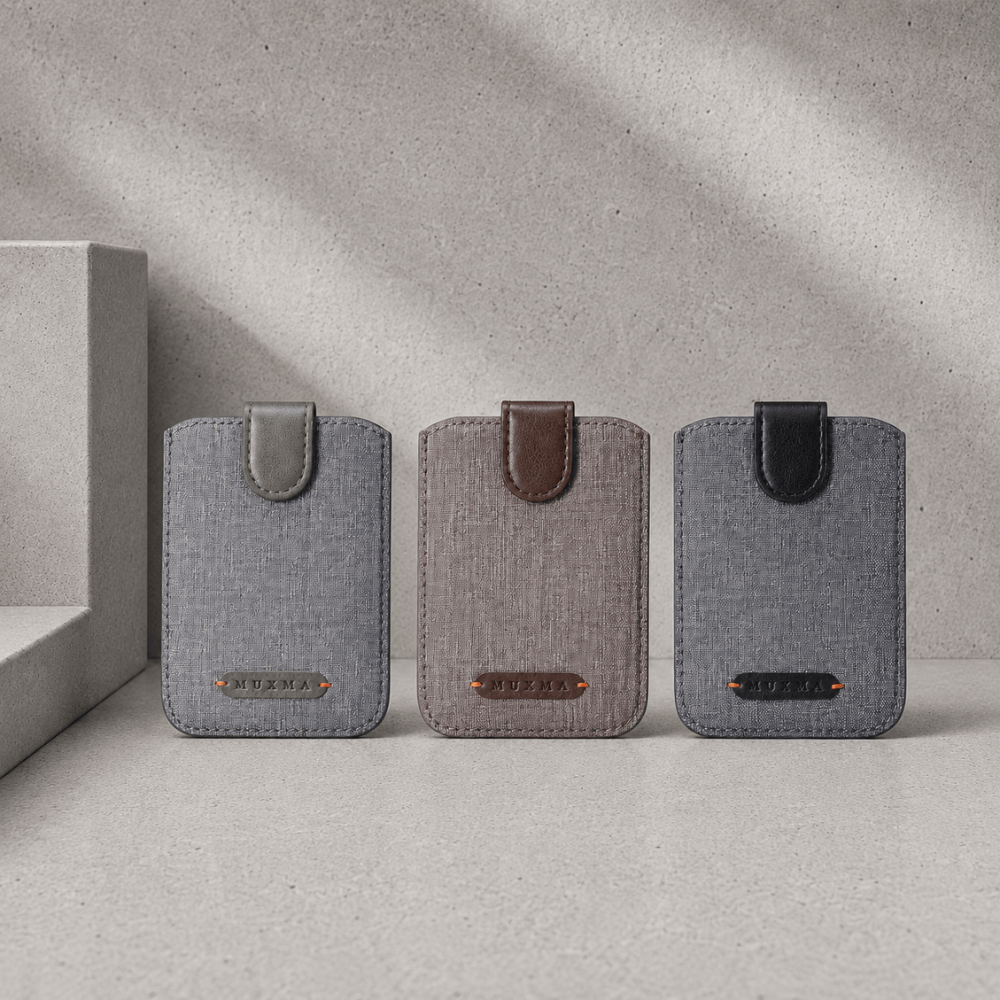 Des Finitions Exemplaires - Porte-Cartes RFID à Tirette au Dos du Téléphone