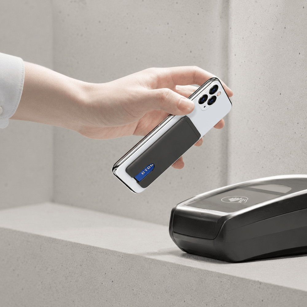 Porte-cartes téléphone paiement sans contact