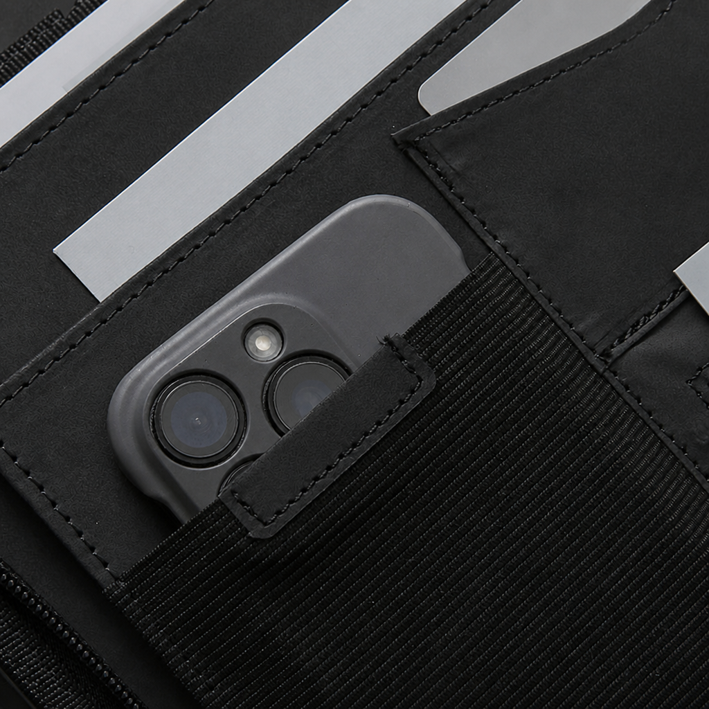 Des Finitions Exemplaires - Porte-Document Bloc-Notes A4 avec Porte-Téléphone