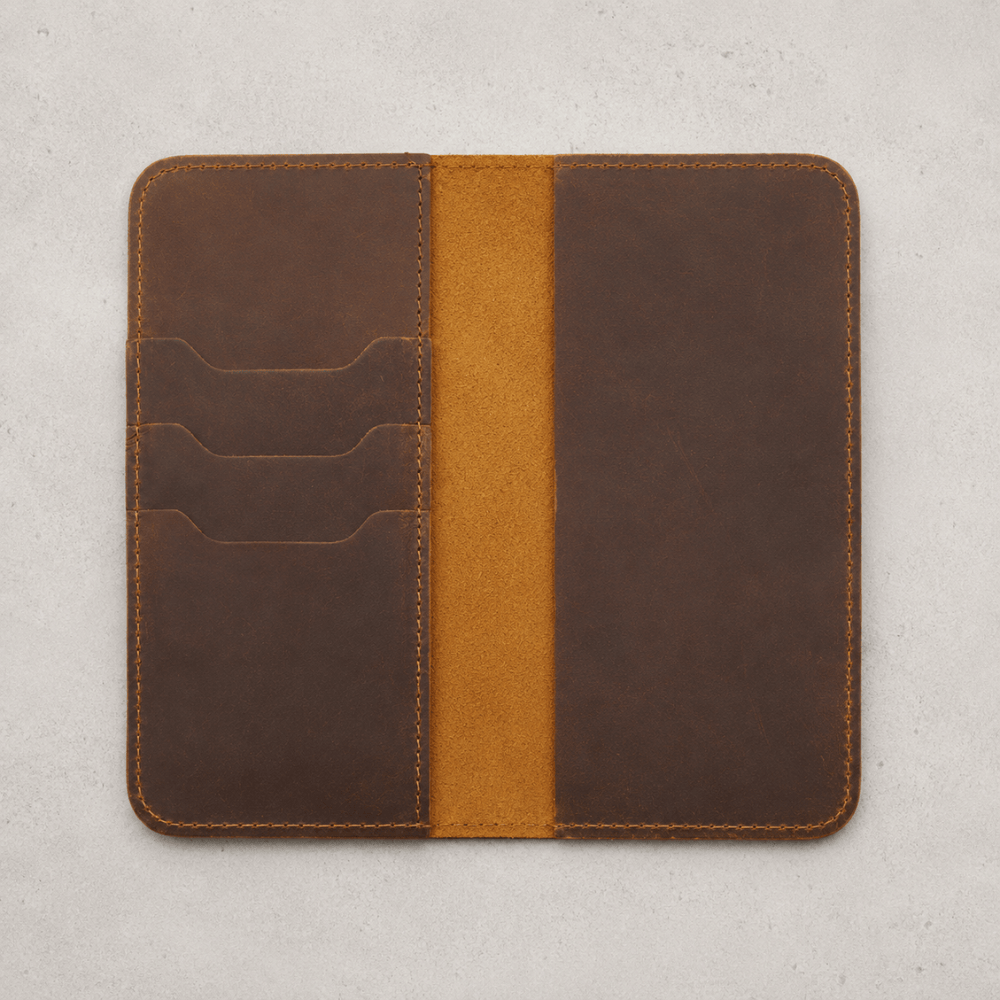 Des Finitions Exemplaires - Portefeuille Homme Cuir Personnalisé Format Long