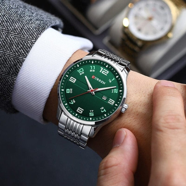 Montre en acier design classe La Boutique Des Hommes
