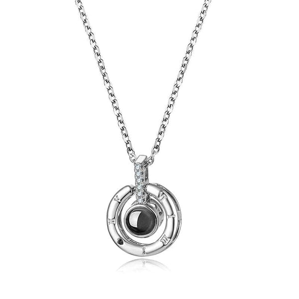 COLLIER ET PENDENTIF  PROJECTION PHOTO PERSONNALISÉ