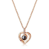 COLLIER ET PENDENTIF  PROJECTION PHOTO PERSONNALISÉ