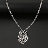 COLLIER ET PENDENTIF LOUP VIKING