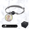 Bracelet photo projection gris
