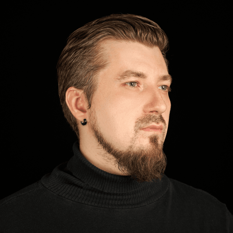 Boucle d'oreille en acier inoxydable pour homme