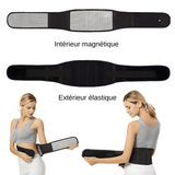 CEINTURE MAGNÉTIQUE AUTO-CHAUFFANTE DOS ET LOMBAIRE