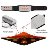 CEINTURE MAGNÉTIQUE AUTO-CHAUFFANTE DOS ET LOMBAIRE