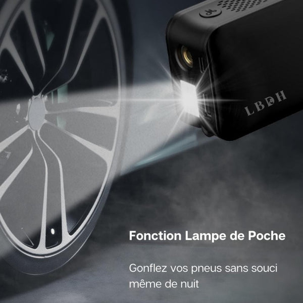 Gonfleur de pneus électrique portable intelligent - ShopValley