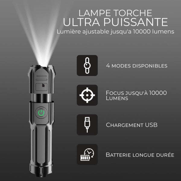 LAMPE DE POCHE PUISSANTE