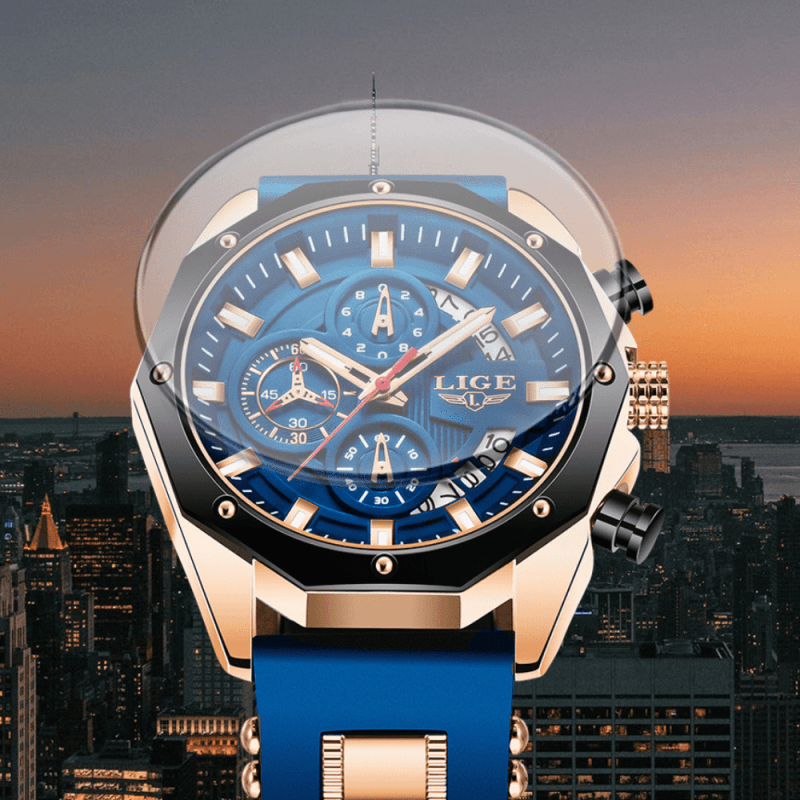 Montre Quartz avec Chronographe
