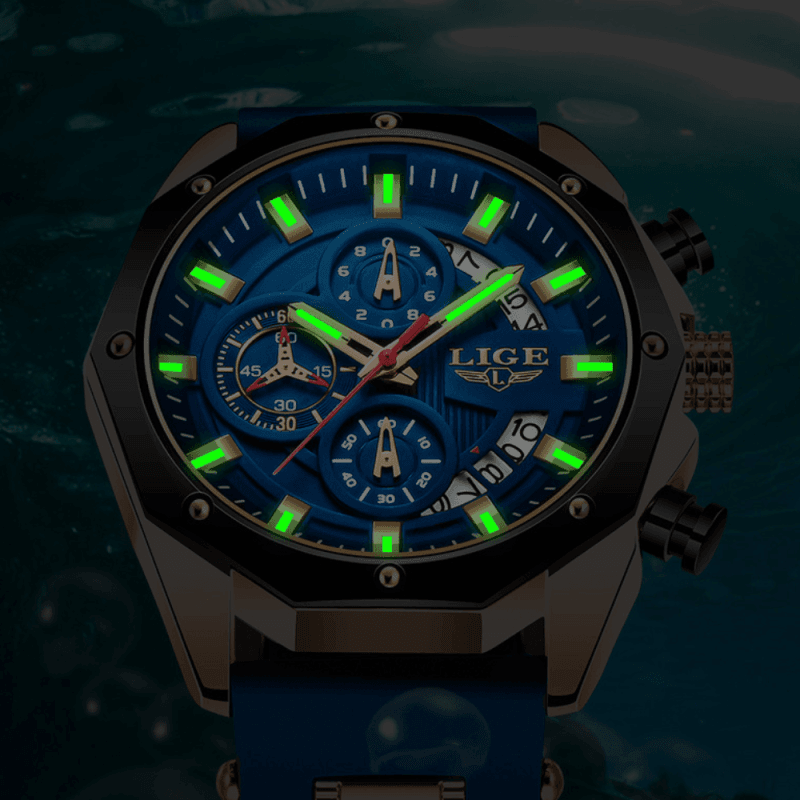 Montre Quartz avec Chronographe