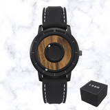 MONTRE BILLE MAGNETIQUE ET BOIS