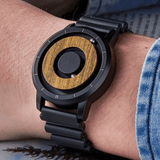 MONTRE BILLE MAGNETIQUE ET BOIS