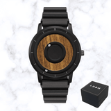 MONTRE BILLE MAGNETIQUE ET BOIS
