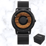MONTRE BILLE MAGNETIQUE ET BOIS