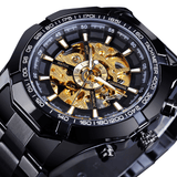 MONTRE SQUELETTE BLACK