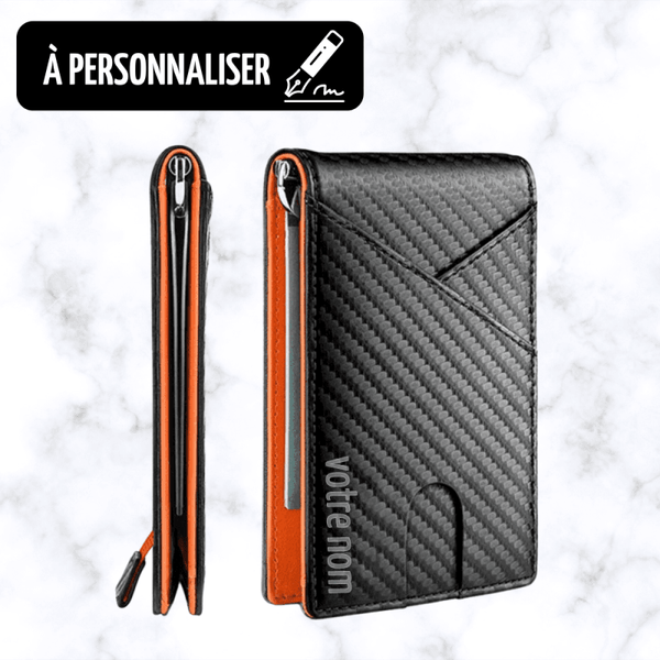 PORTEFEUILLE CUIR PERSONNALISÉ