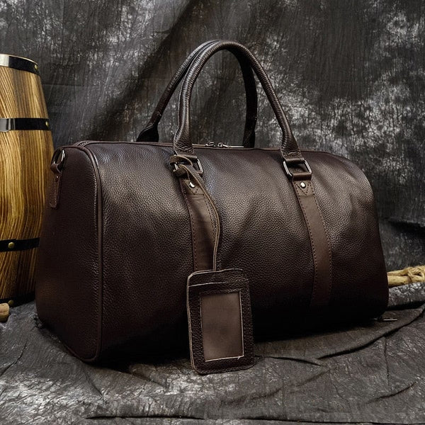 Sac de voyage personnalisé en cuir – La Boutique Des Hommes