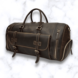 SAC DE VOYAGE CUIR VINTAGE