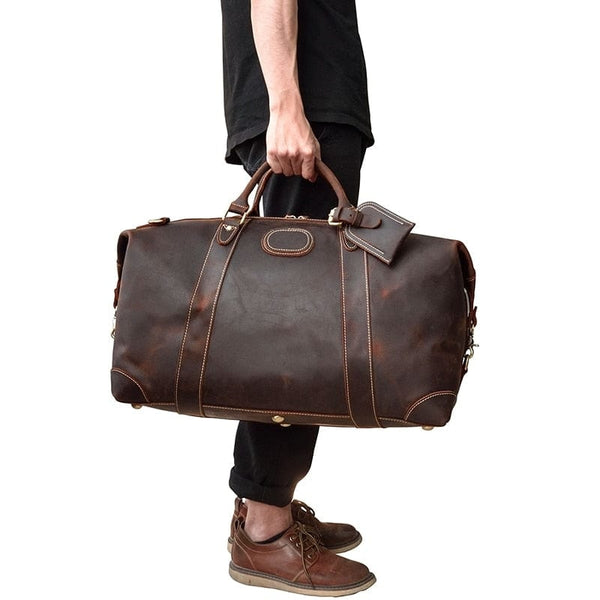 Sac de voyage Homme  bagage facile et robuste pour lui - Dagot Cuir