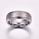 bague-anneau-bijou-homme-tungstene-brossé-celtique