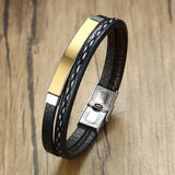 bracelet-cuir-acier-personnalisable-homme