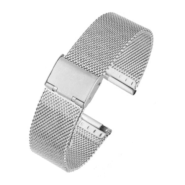 Bracelet montre argent milanais La Boutique Des Hommes