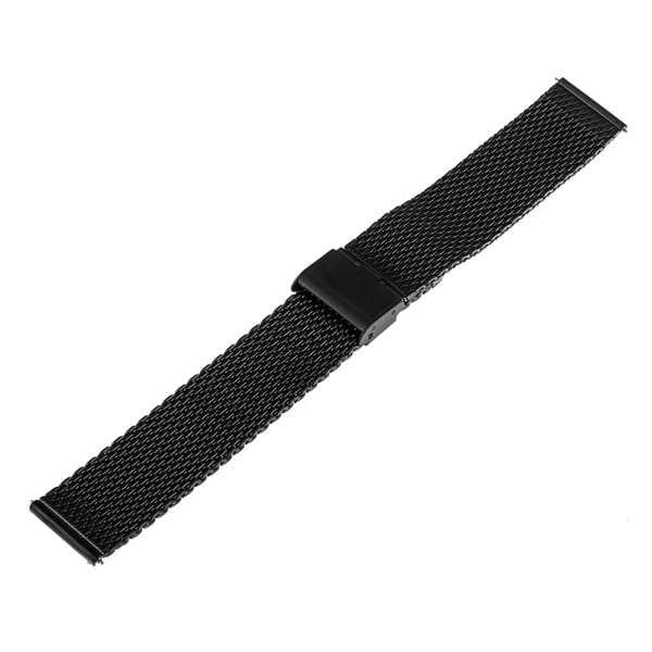 BRACELET MONTRE NOIR MILANAIS LBDH homme