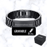 BRACELET OYSTER PERSONNALISÉ LBDH homme