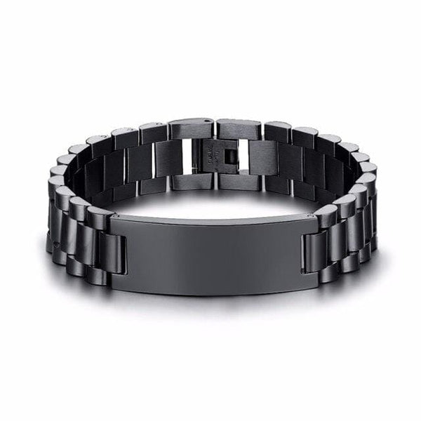 bracelet oyster noir