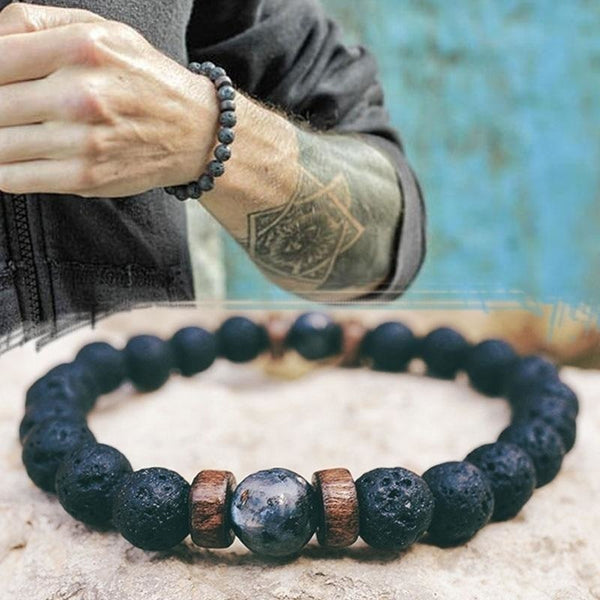 Bracelet pierres de lune pour homme – La Boutique Des Hommes