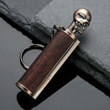 briquet-rechargeable-allumette-permanente-feu-souffle du dragon-crâne-tête de mort