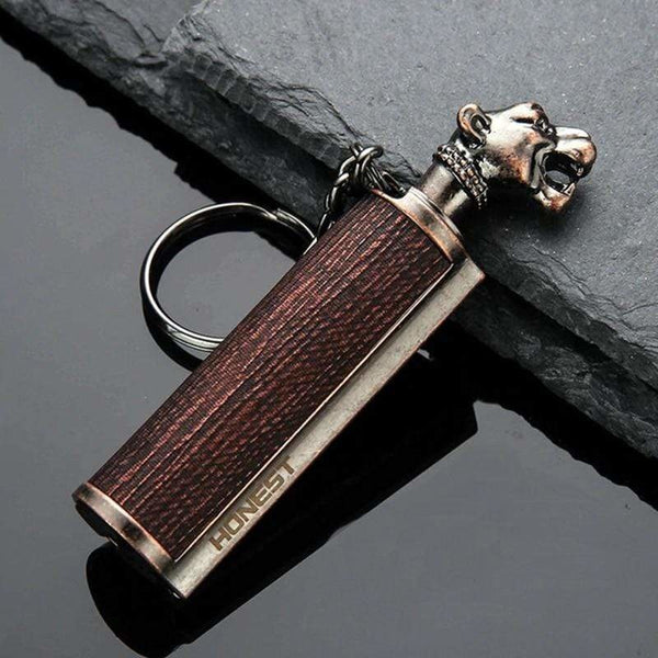 briquet-rechargeable-allumette-permanente-feu-souffle du dragon-panthère-tigre