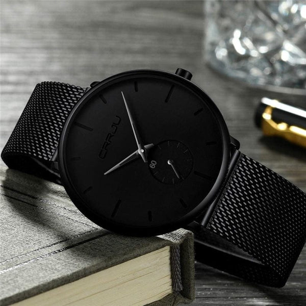 MONTRE ALL BLACK LBDH homme