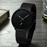 bijou-homme-montre-acier-quartz-noire